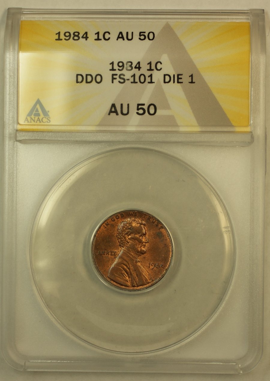 1984-LMC-DDO-001-AU-50-And-1994-LMC-Rotated-Dies-170-Degrees-MS-66-Graded-By-ANACS!